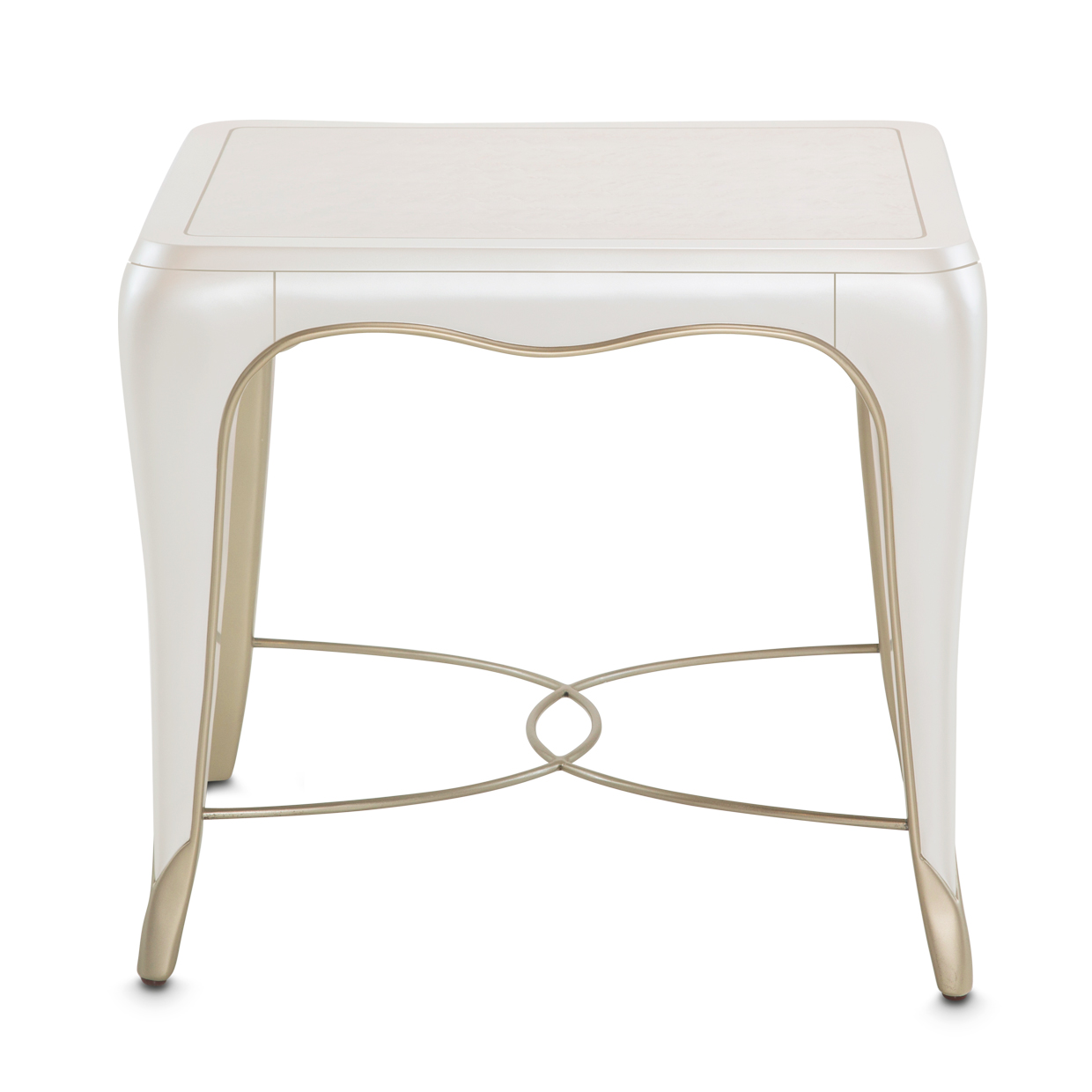 Mesa auxiliar rectangular
