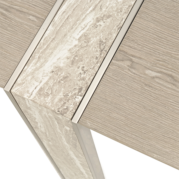 Mesa de comedor rectangular estrecha Lotus Bay - Image 5