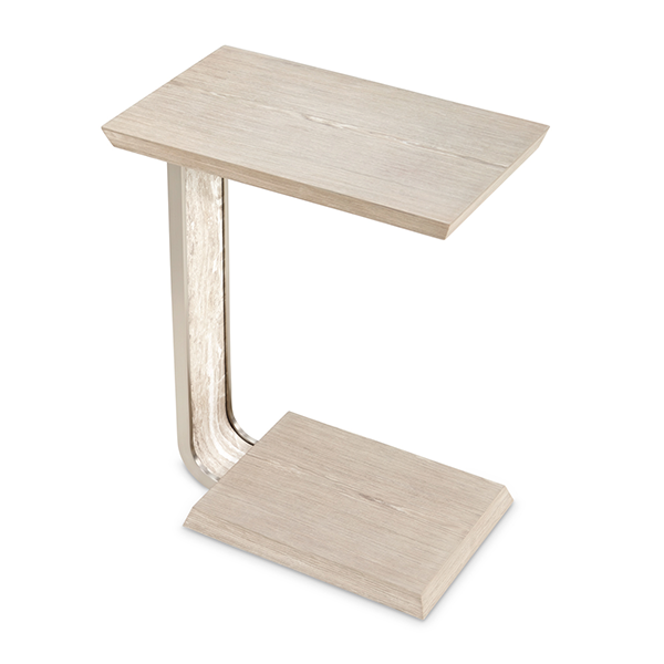 Mesa auxiliar en forma de C Lotus Bay - Image 2