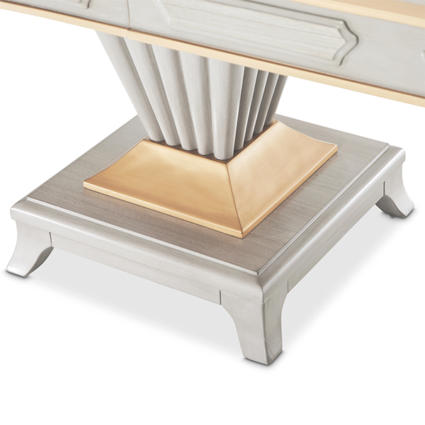 Mesa de comedor de doble pedestal St. Charles - Image 5