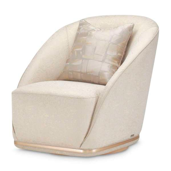 Sillón giratorio La Rachelle Oro - Image 2
